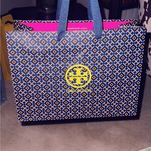Tory Burch Patterned Shopping Bag